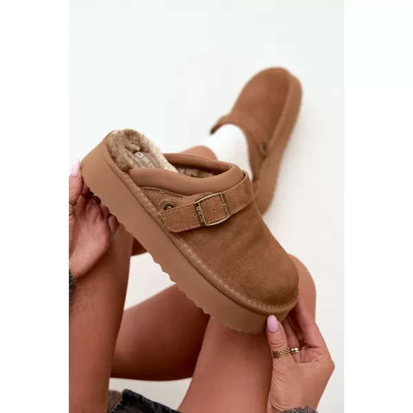  Dámské sněhule BIG STAR SHOES UU274696 CAMEL 