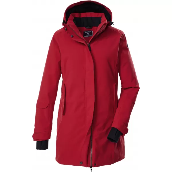  Dámská parka KILLTEC KOW 20 ČERVENÁ 