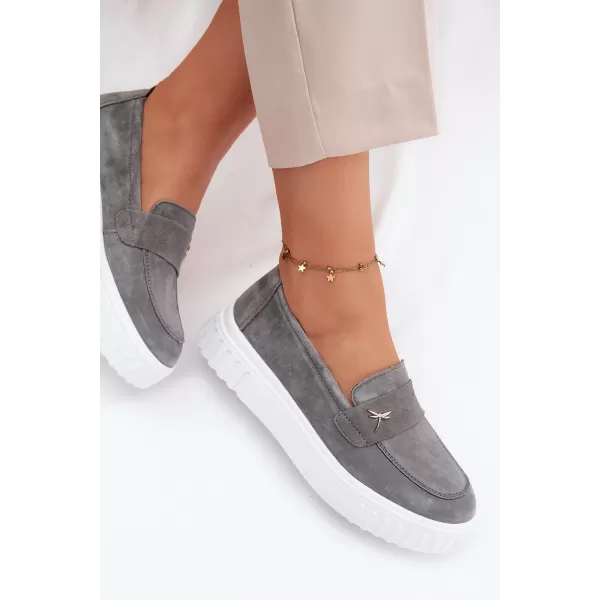  Dámské polobotky VINCEZA 93218 GREY 
