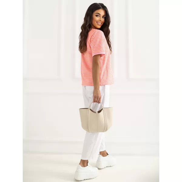  Dámské tričko RUE PARIS IT-TS-20881.85 DARK PINK 