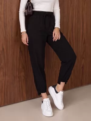 Dámské kalhoty DSTREET ČERNÁ
