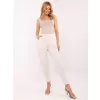 Dámské kalhoty ITALY MODA MI-SP-61700.80P LIGHT BEIGE