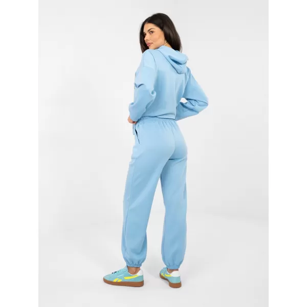  Dámská tepláková souprava RUE PARIS IT-KMPL-22181.29 LIGHT BLUE 