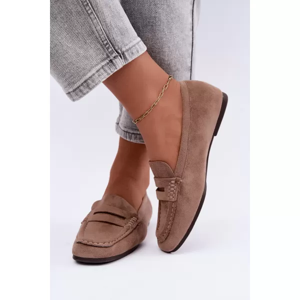  Dámské mokasíny BOTO D-307 BEIGE 