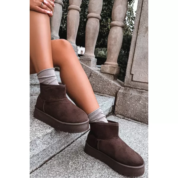  Dámské boty BIG STAR SHOES UU274223 BROWN/BEIGE SHADOWS 