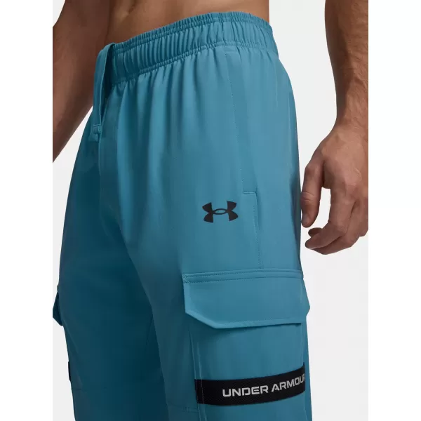  Pánské kalhoty UNDER ARMOUR UA TECH UTILITY WOVEN PANT 6004966-466 MODRÁ 