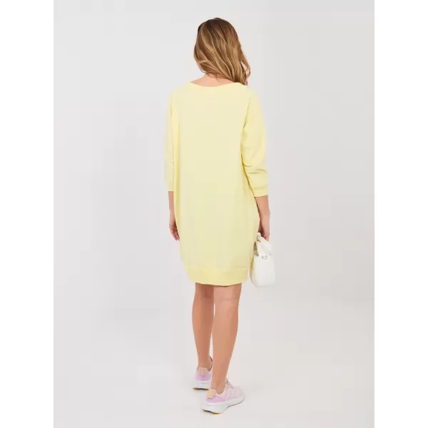  Dámské šaty BASIC FEEL GOOD RV-SK-7203.35P BRIGHT YELLOW 