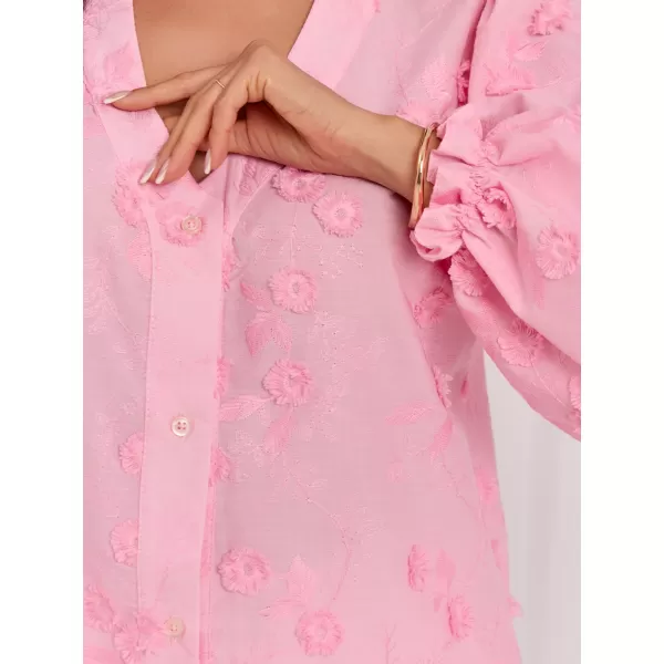  Dámská košile LAKERTA LK-KS-510266.87 BRIGHT PINK 