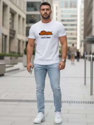 Pásnké triko DSTREET BÍLÁ