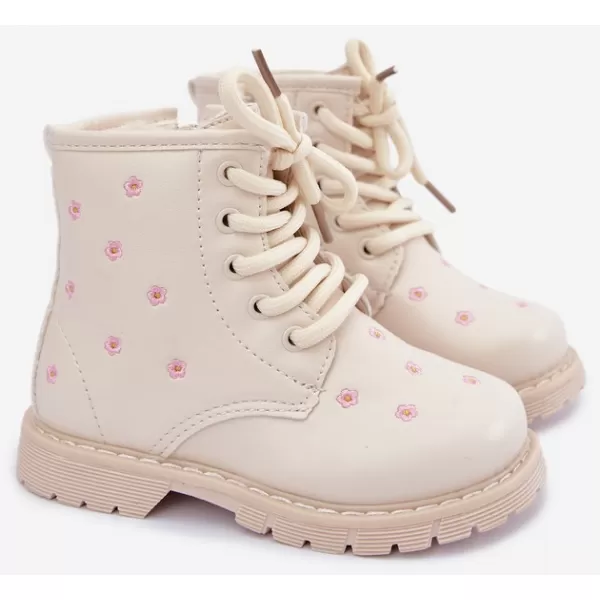  Dětské kotníkové boty BOTO 20322-1/2/3C BEIGE 