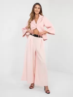 Dámské kalhoty RUE PARIS IT-SP-17872.29 BRIGHT PINK