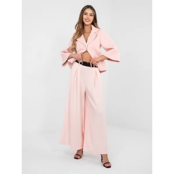  Dámské kalhoty RUE PARIS IT-SP-17872.29 BRIGHT PINK 