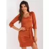 Dámské šaty LAKERTA LK-SK-509131.11 DARK ORANGE