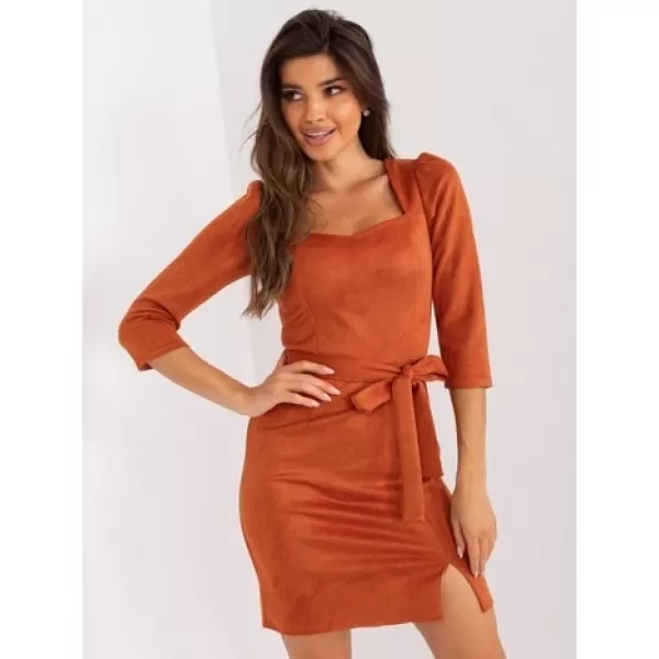  Dámské šaty LAKERTA LK-SK-509131.11 DARK ORANGE 