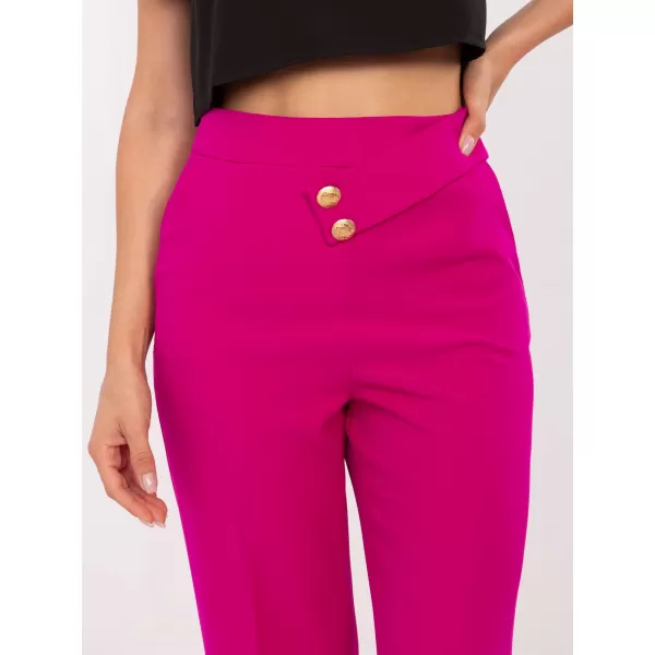  Dámské kalhoty RUE PARIS TO-SP-18150.02 FUCHSIA 