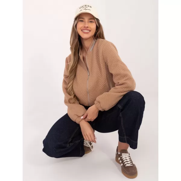 Dámská bunda RUE PARIS RV-KR-006.16 CAMEL 