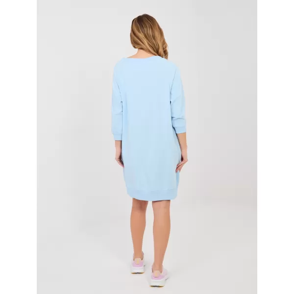  Dámské šaty BASIC FEEL GOOD RV-SK-7203.35P LIGHT BLUE 