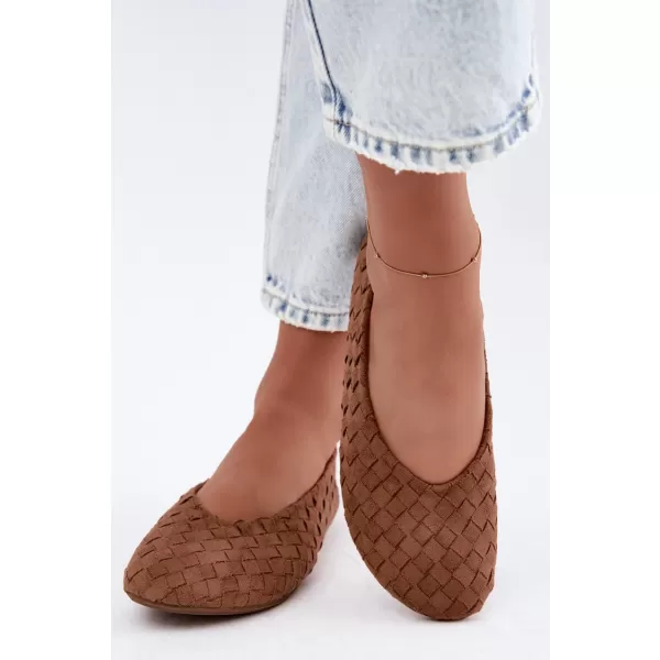  Dámské baleríny BOTO 9867 CAMEL 