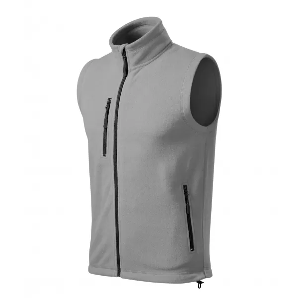  Dámská fleece vesta MALFINI EXIT W-525 SVĚTLE ŠEDÁ 