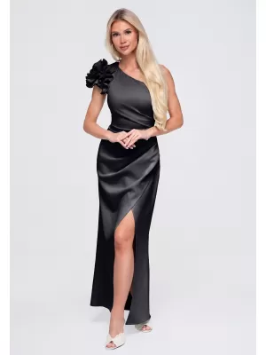 Dámské šaty LARICA LA-OM-DLR377 BLACK