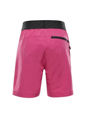 Dětské kraťasy ALPINE PRO ZAMBO 3 FUCHSIA RED