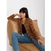 Dámská mikina RUE PARIS RV-BL-8185.86 DARK YELLOW