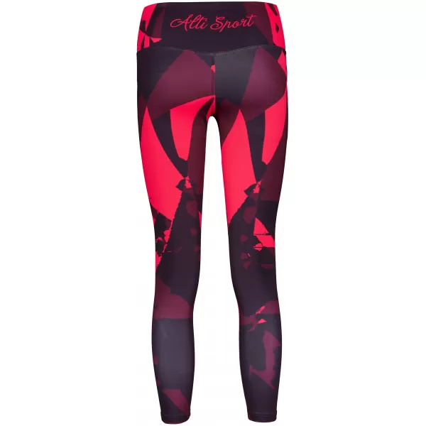 Dámské dlouhé legíny premium (nové velikosti) ALTISPORT VOJ/ALW080LEG05 WINE-RED 