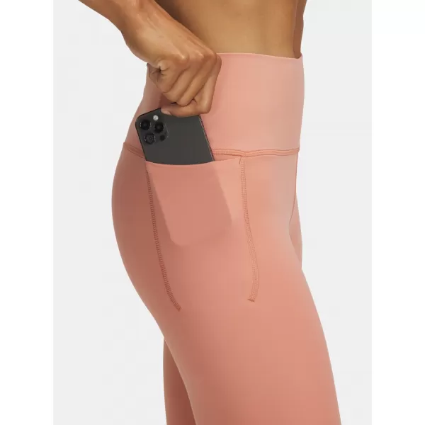  Dámské legíny UNDER ARMOUR MERIDIAN ANKLE LEG 1382525-696 RŮŽOVÁ 