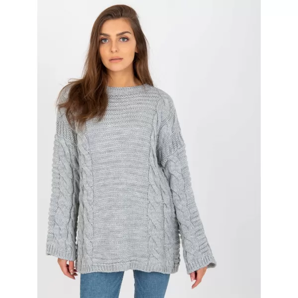  Dámský svetr RUE PARIS LC-SW-8044.06X GRAY 