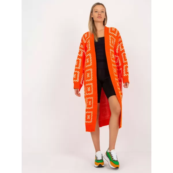  Dámský svetr RUE PARIS LC-SW-0296.08P ORANGE 