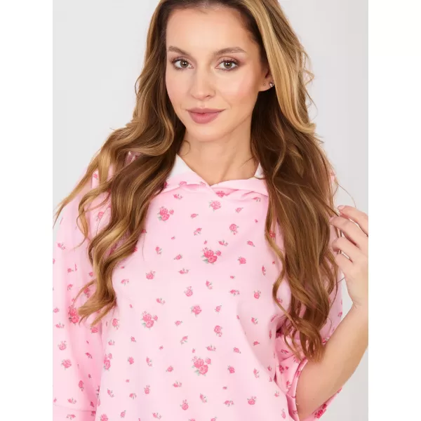  Dámská mikina ITALY MODA IT-BZ-22278.74 PINK 