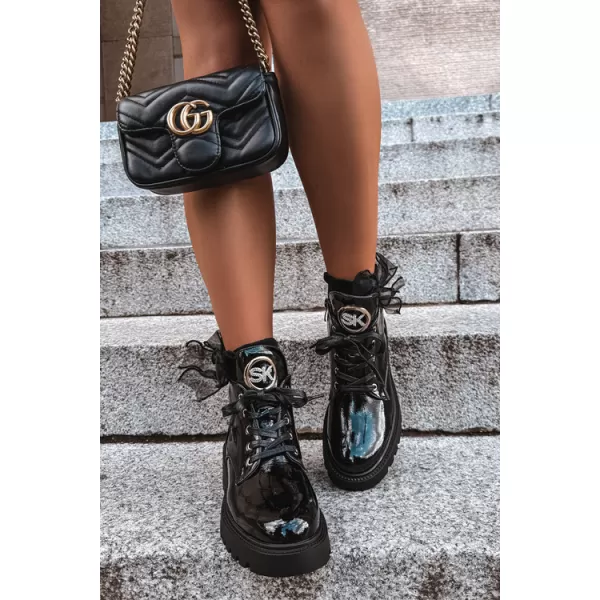  Dámské kotníkové boty BOTO NC1359 BLACK 
