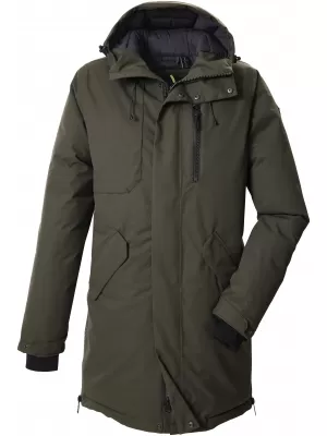 Pánská parka KILLTEC GW 65 ZELENÁ