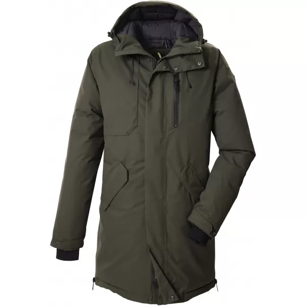  Pánská parka KILLTEC GW 65 ZELENÁ 