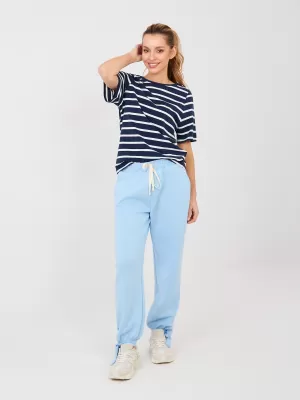Dámské kalhoty ITALY MODA MI-SP-P6845.68 LIGHT BLUE