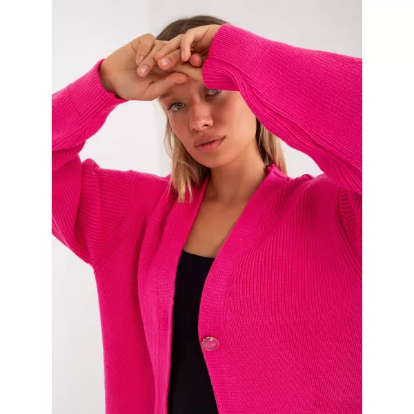 Dámský svetr RUE PARIS LC-SW-0267.06X FLUO PINK 