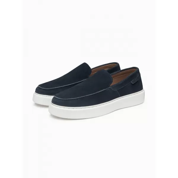  Pánské polobotky OMBRE OM-FOCS-0246 NAVY BLUE 