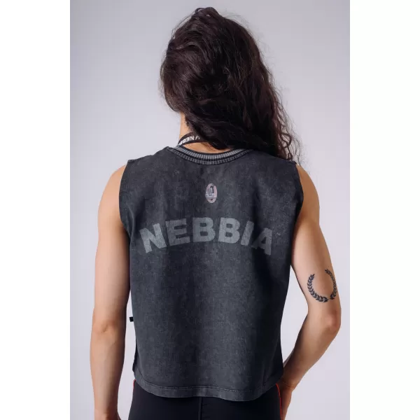  Dámské tílka NEBBIA OLYMPIA OVERSIZED 939 BLACK 
