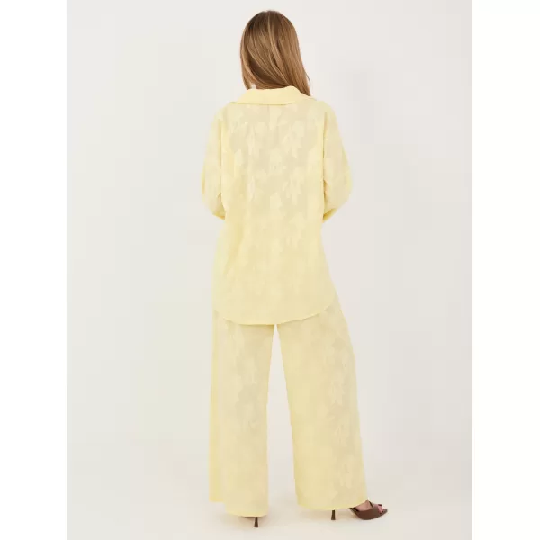  Dámský komplet RUE PARIS IT-KMPL-10127.60 BRIGHT YELLOW 