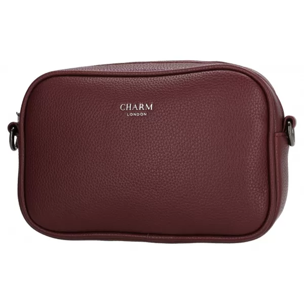  Crossbody kabelka Charm London Mulberry street W01597 Bordeaux red BORDEAUX RED 