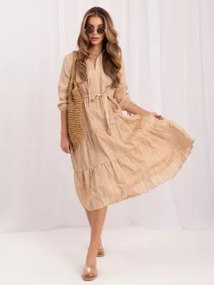 Dámské šaty LAKERTA LK-SK-508005.07P BEIGE
