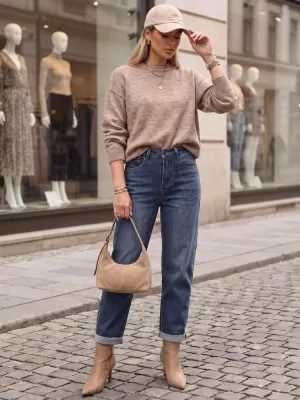 Dámské kalhoty DSTREET MODRÁ