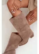 Dámské kozačky BOTO 2578A BEIGE