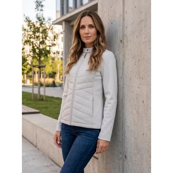  Dámská hybridní bunda MALFINI PREMIUM CROSS 556 SILVER GRAY 