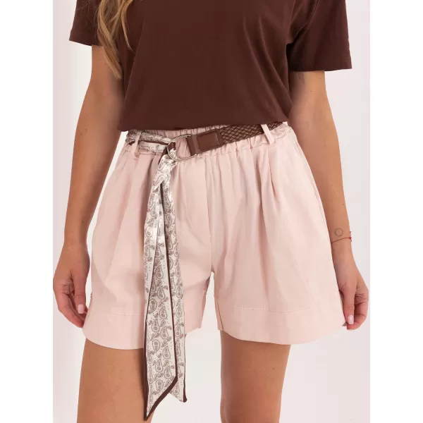  Dámské kraťasy ITALY MODA IT-SN-FL10552SPL.49 BRIGHT PINK 