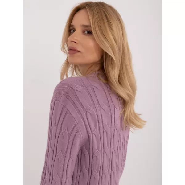  Dámský svetr WOOL FASHION ITALIA AT-SW-2343.88 VIOLET 