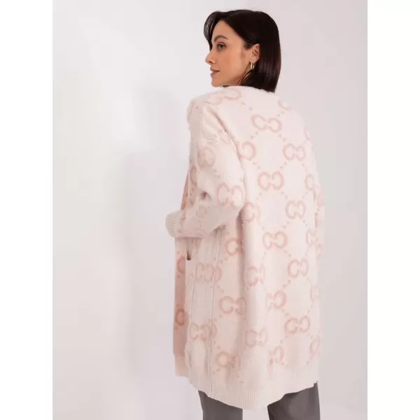  Dámský svetr WOOL FASHION ITALIA AT-SW-23401-A.86 BRIGHT PINK 
