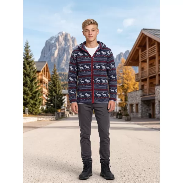  Dětský hřejivý svetr ALPINE PRO NORESO MOONLIT OCEAN VARIANTA PB 