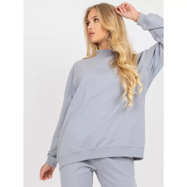  Dámská mikina BASIC FEEL GOOD AP-BL-A-R001 GRAY 