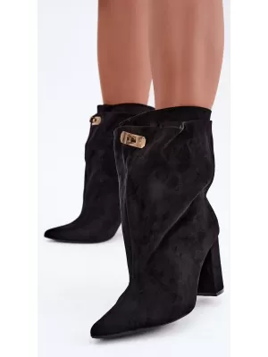 Dámské kotníkové boty BOTO 2911A BLACK